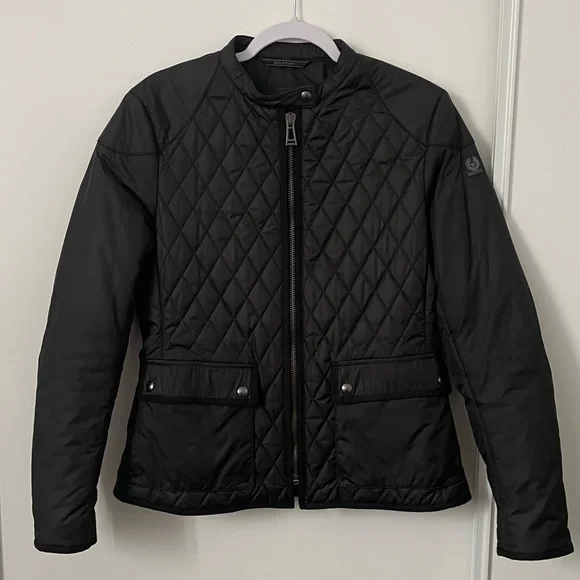 Belstaff Jackets Coats Belstaff Black Quilted Puffer Jacket